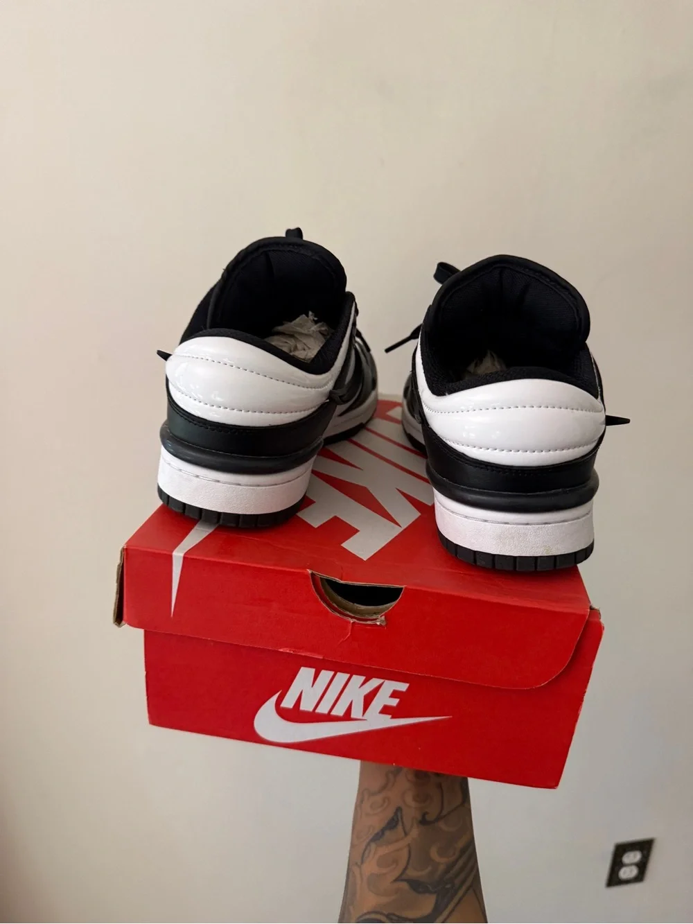 Nike Women’s Dunk Low Twist — Black and White